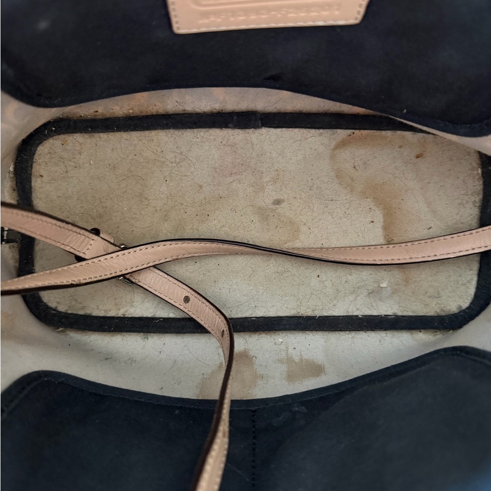 Coach Signature Y2K Black and Cream Patterned Tote - Picture 6 of 6